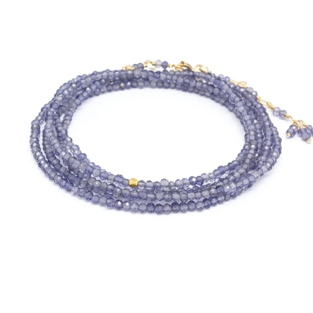 Anne Sportun Iolite Wrap Bracelet